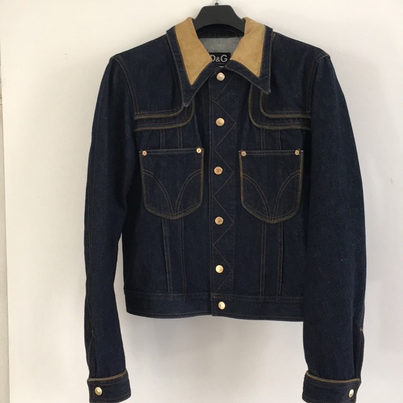 D&G Dolce & Gabbana Two Piece Denim Outfit - Picture 1 of 8